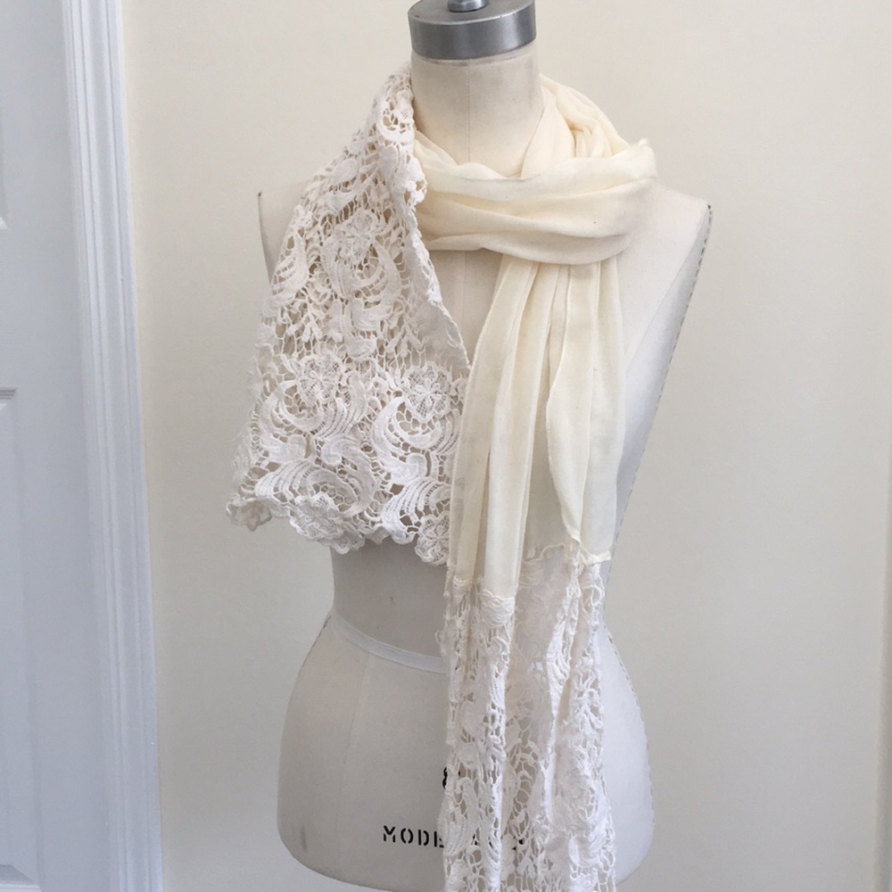 Lace Spring Scarf - Forever 21